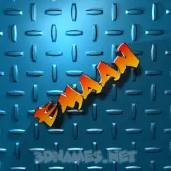 emaan in Grid Style style - 3D name wallpaper