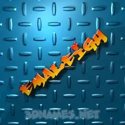 emaleigh in Grid Style style - 3D name wallpaper