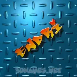 endri in Grid Style style - 3D name wallpaper