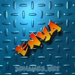 enya in Grid Style style - 3D name wallpaper