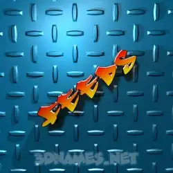 feeds in Grid Style style - 3D name wallpaper