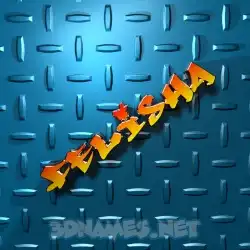 felisha in Grid Style style - 3D name wallpaper
