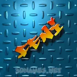 feni in Grid Style style - 3D name wallpaper
