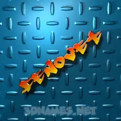 fenovet in Grid Style style - 3D name wallpaper