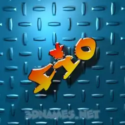 fio in Grid Style style - 3D name wallpaper