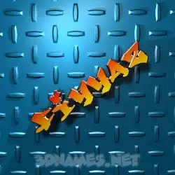 fiyyaz in Grid Style style - 3D name wallpaper