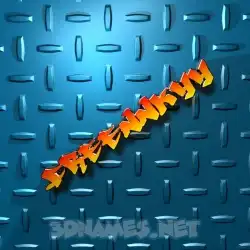 freennkyy in Grid Style style - 3D name wallpaper