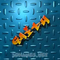gaith in Grid Style style - 3D name wallpaper