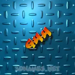 ghh in Grid Style style - 3D name wallpaper