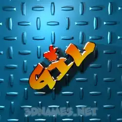 gil in Grid Style style - 3D name wallpaper