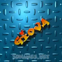 giova in Grid Style style - 3D name wallpaper