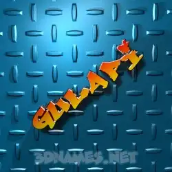 gulapi in Grid Style style - 3D name wallpaper