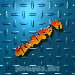 gunner in Grid Style style - 3D name wallpaper