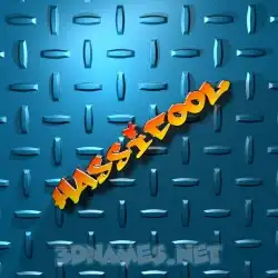 hassicool in Grid Style style - 3D name wallpaper