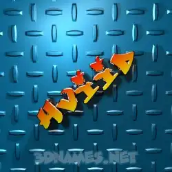 hviid in Grid Style style - 3D name wallpaper