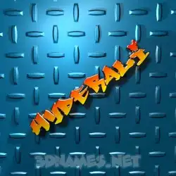 hyderali in Grid Style style - 3D name wallpaper
