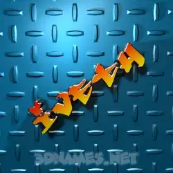 iveth in Grid Style style - 3D name wallpaper