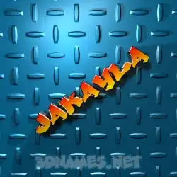 jakayla in Grid Style style - 3D name wallpaper