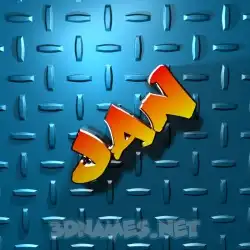 jan in Grid Style style - 3D name wallpaper