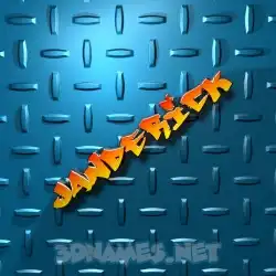 janderick in Grid Style style - 3D name wallpaper