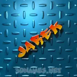 jarek in Grid Style style - 3D name wallpaper