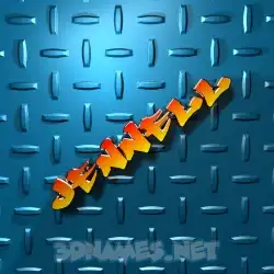 jennell in Grid Style style - 3D name wallpaper
