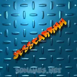 jesscarrhh in Grid Style style - 3D name wallpaper