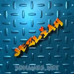 jezliah in Grid Style style - 3D name wallpaper