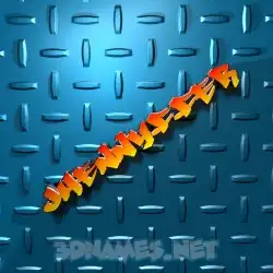 jhennyffer in Grid Style style - 3D name wallpaper