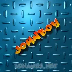 johnboy in Grid Style style - 3D name wallpaper