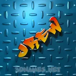 jrew in Grid Style style - 3D name wallpaper
