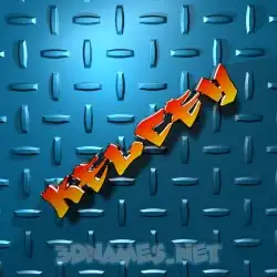 kelcey in Grid Style style - 3D name wallpaper