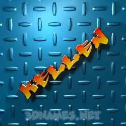 kellen in Grid Style style - 3D name wallpaper