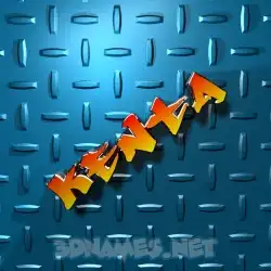 kenta in Grid Style style - 3D name wallpaper