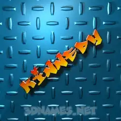 kinnedy in Grid Style style - 3D name wallpaper