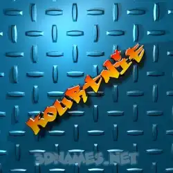 kourtnie in Grid Style style - 3D name wallpaper