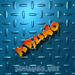 kruno in Grid Style style - 3D name wallpaper