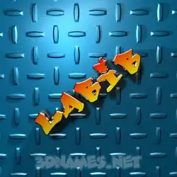 labib in Grid Style style - 3D name wallpaper