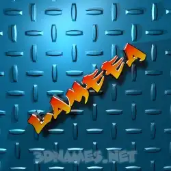 lameea in Grid Style style - 3D name wallpaper