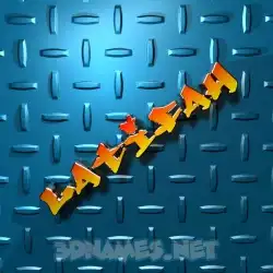 latifah in Grid Style style - 3D name wallpaper