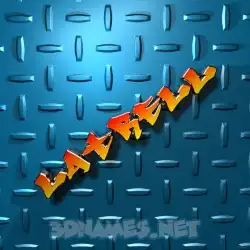 latrell in Grid Style style - 3D name wallpaper