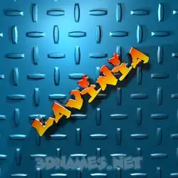 lavinia in Grid Style style - 3D name wallpaper