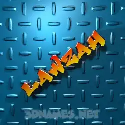 lawzah in Grid Style style - 3D name wallpaper
