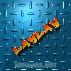 laylay in Grid Style style - 3D name wallpaper
