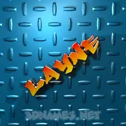 layne in Grid Style style - 3D name wallpaper