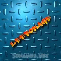 leebokage in Grid Style style - 3D name wallpaper