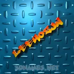 leehozjn in Grid Style style - 3D name wallpaper
