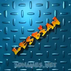 lesbian in Grid Style style - 3D name wallpaper