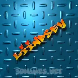 liindsey in Grid Style style - 3D name wallpaper
