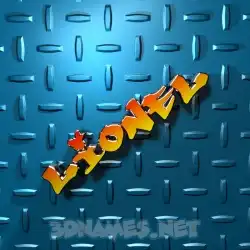 lionel in Grid Style style - 3D name wallpaper